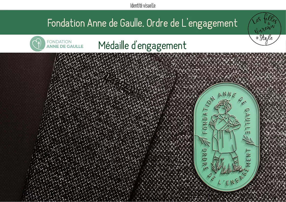 Identité visuelle pour l'ordre d'engament de FADG par bureaudestyle