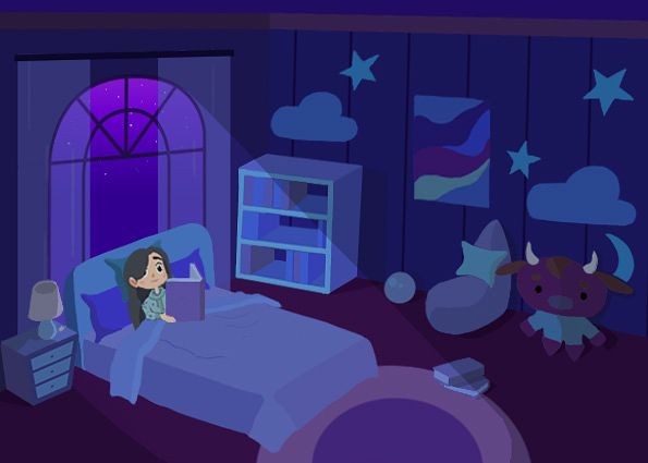 Illustration pour une des pages du livre