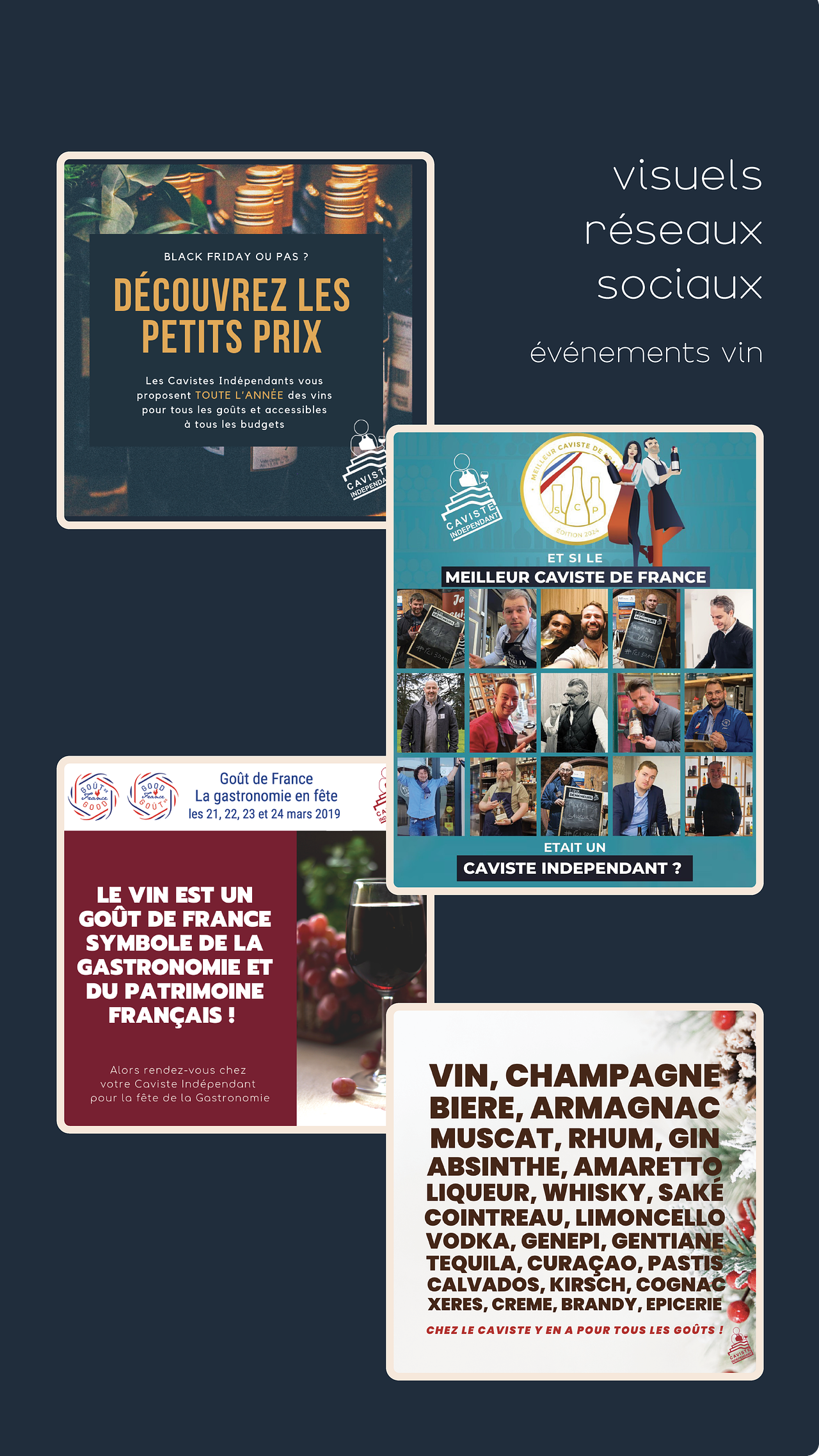 PROJET - Community Management - Visuels RS
