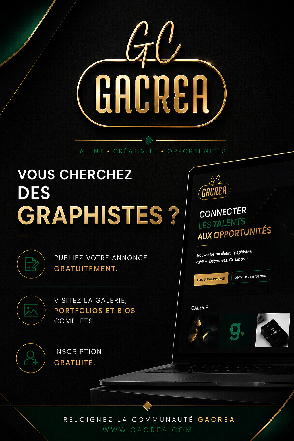 Annonce gratuit : Recherche graphiste