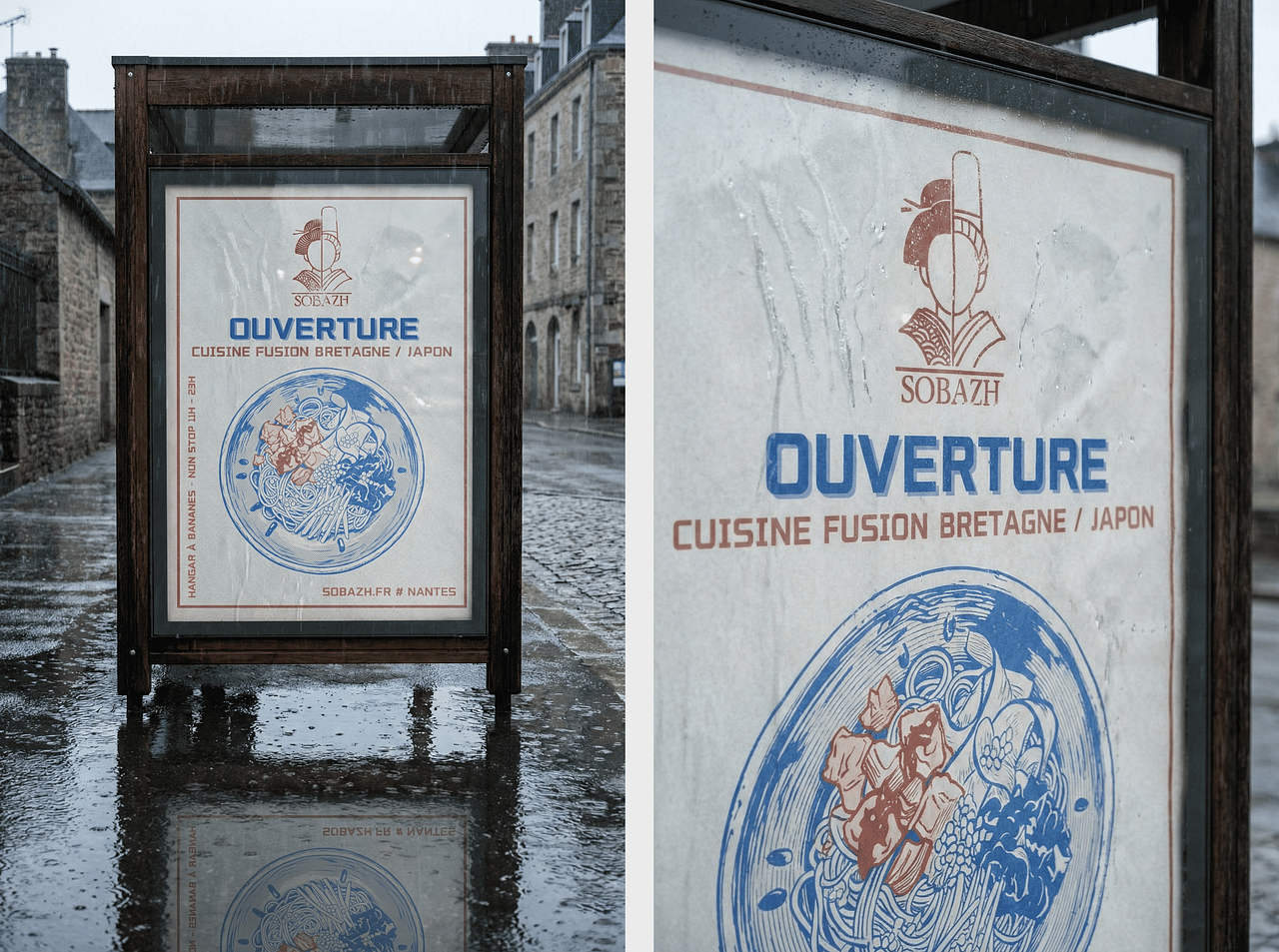 Affiche pour restaurant