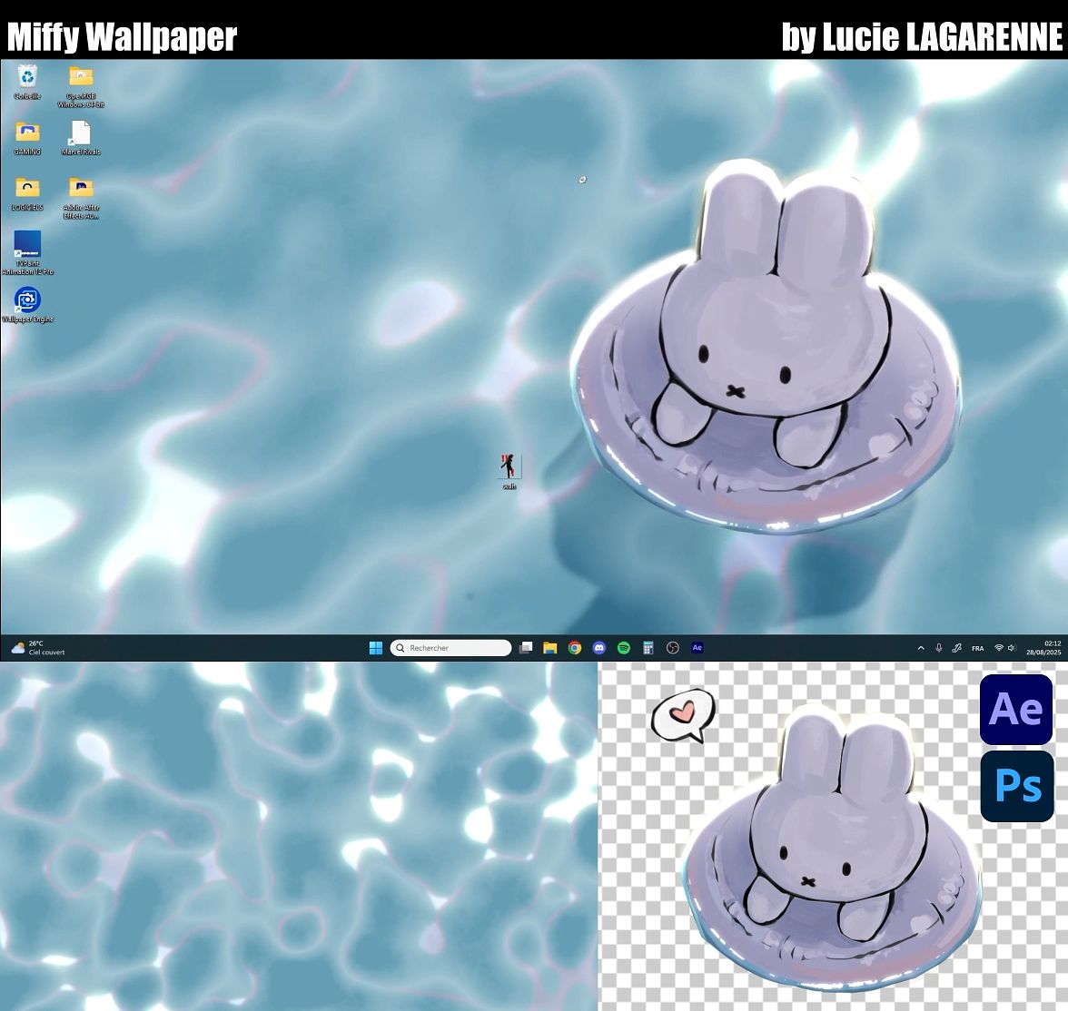 BREAKDOWN Miffy Wallpaper
