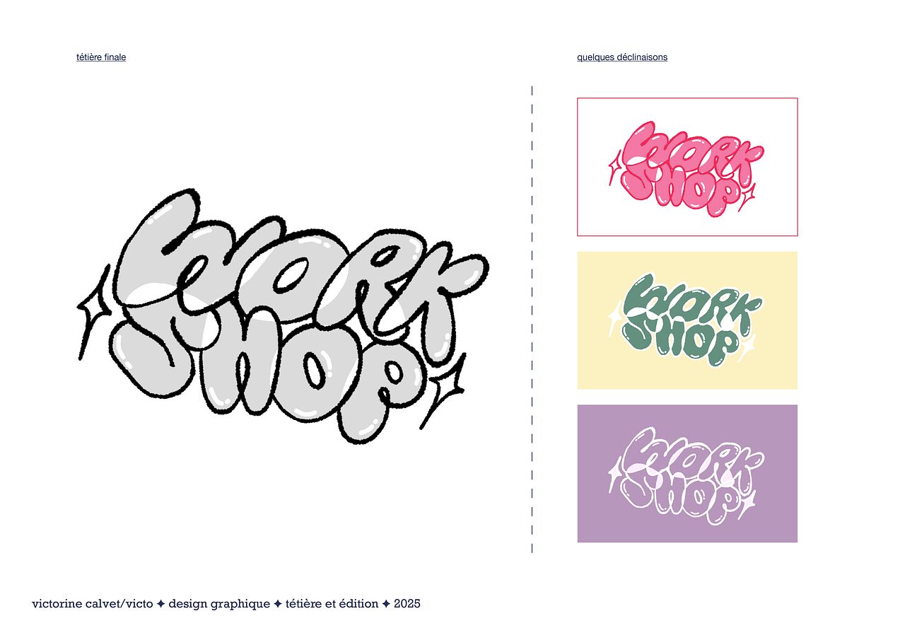 Éditions de workshops