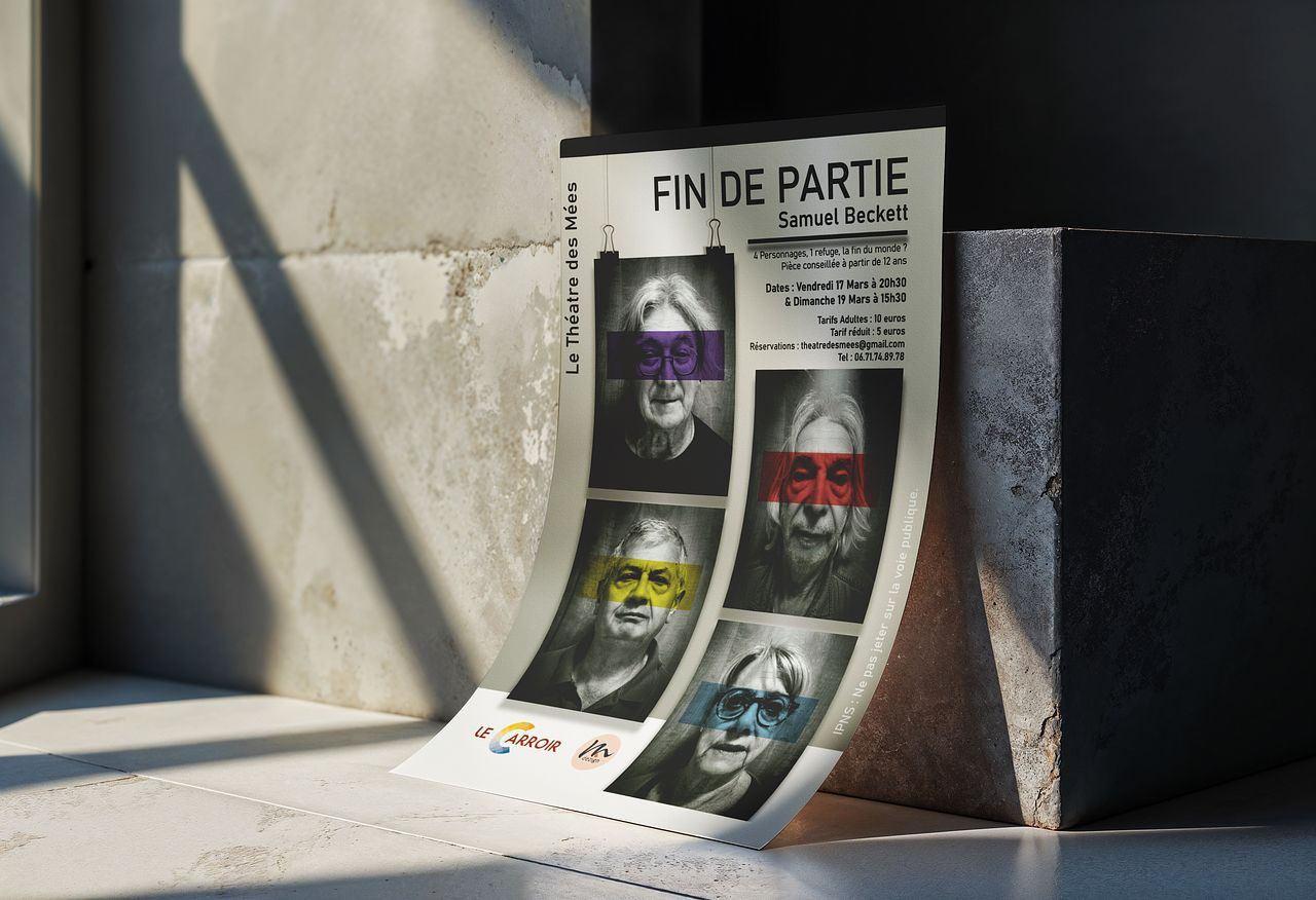 Affiche Théâtre - Fin de Partie