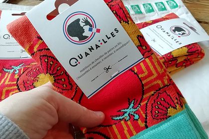 Motif pour chaussettes - QUANAILLES -