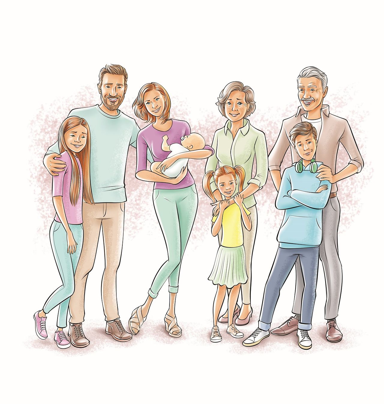 Illustration personnages