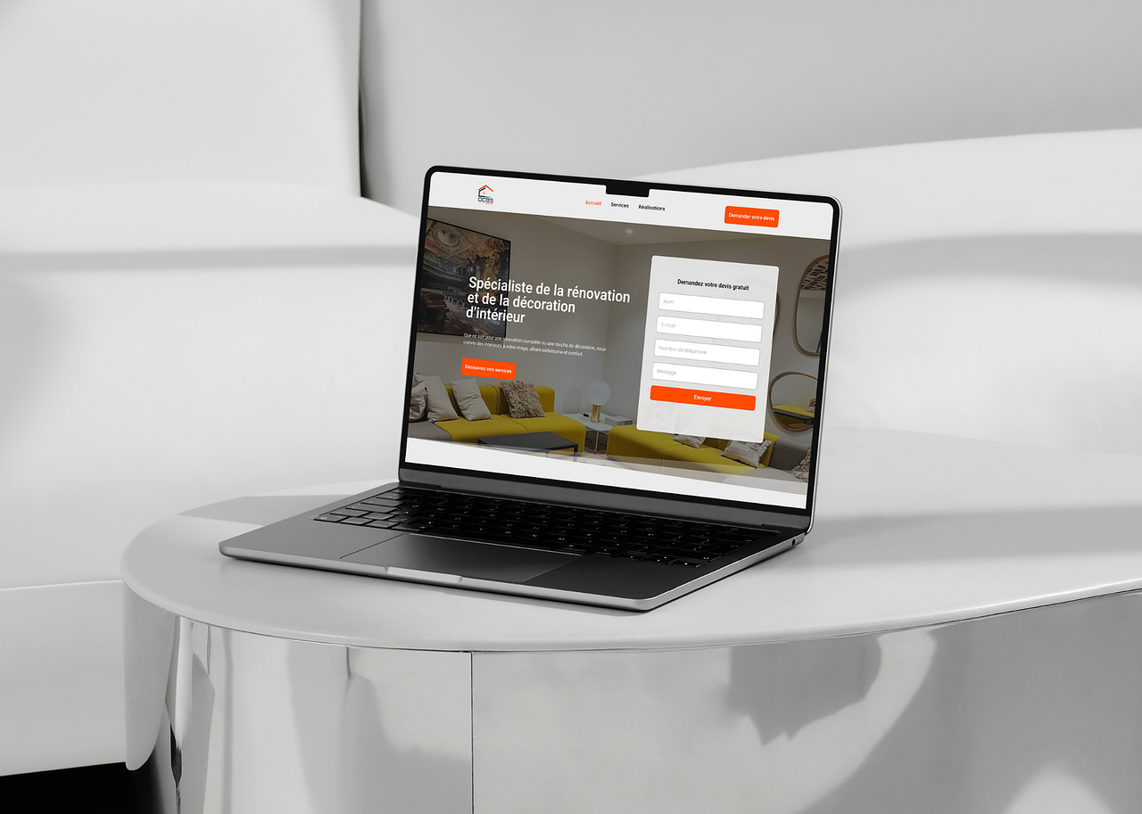 Site internet vitrine I OCBS Deco