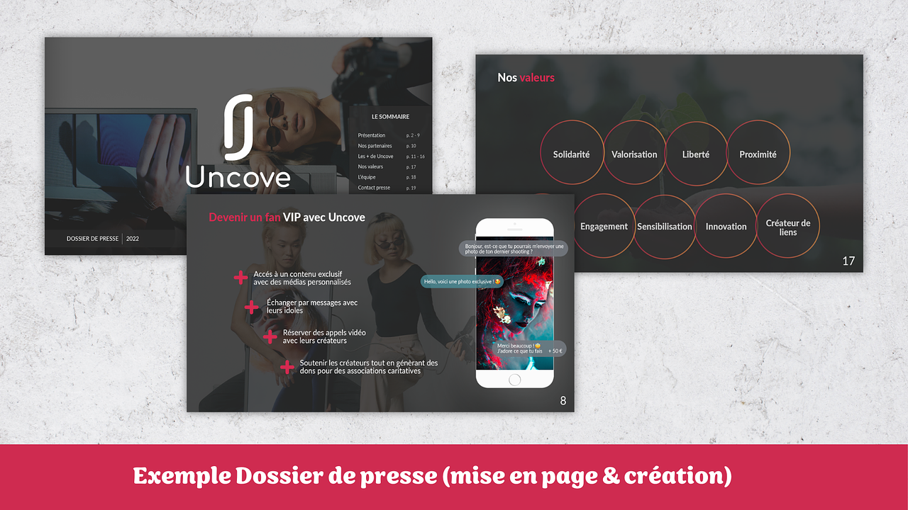 Exemple dossier de presse