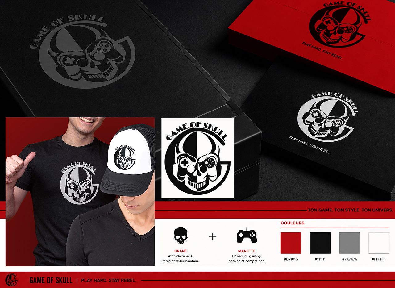 Game of Skull : identité de marque