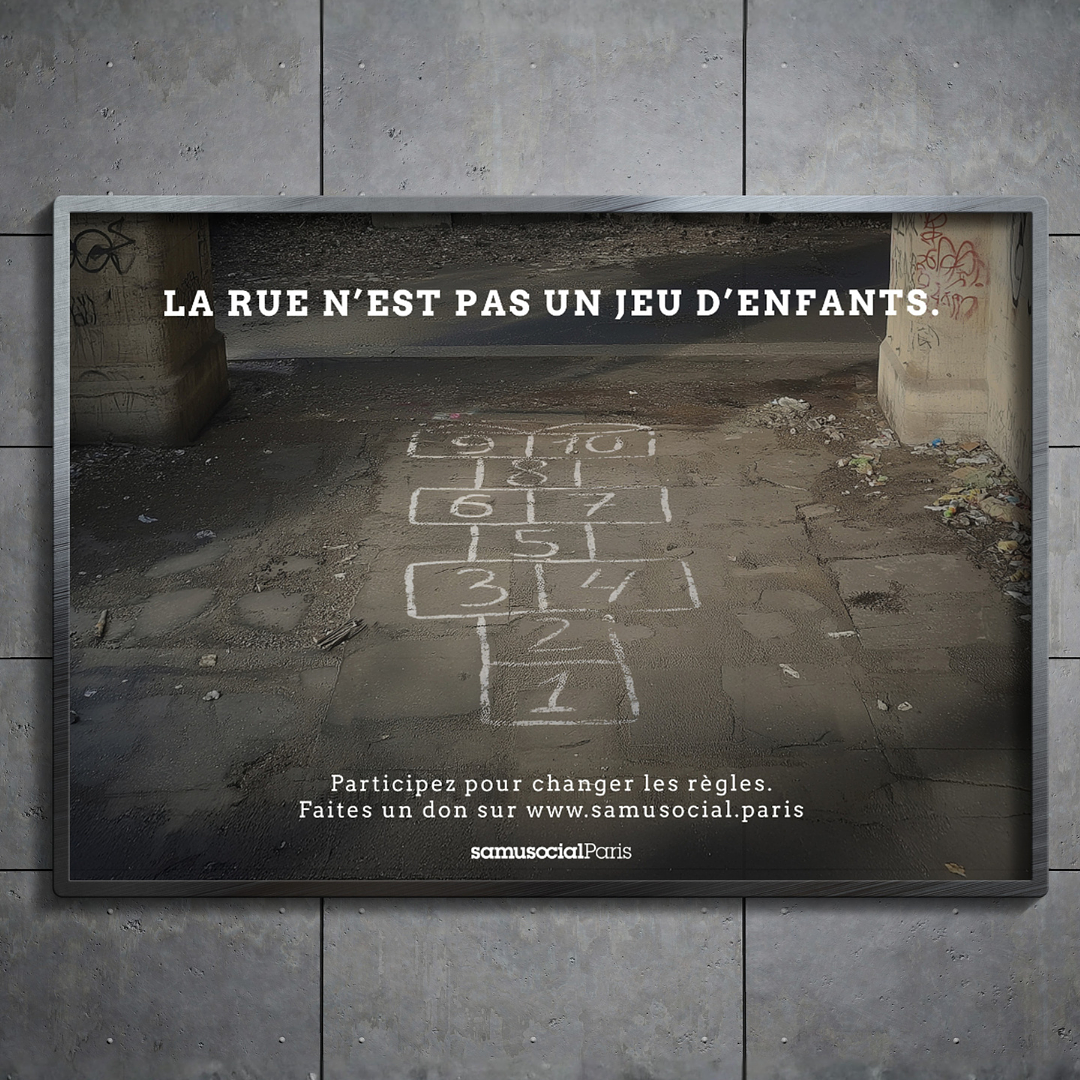 Affiche de campagne Samu Social