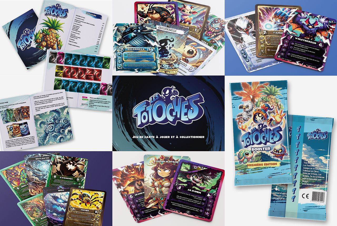 Les Totoches I Jeu de cartes à collectionner