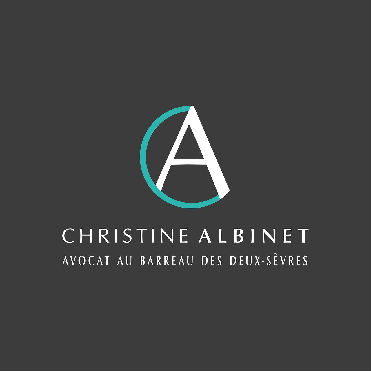 Création du logo – Christine Albinet Avocate