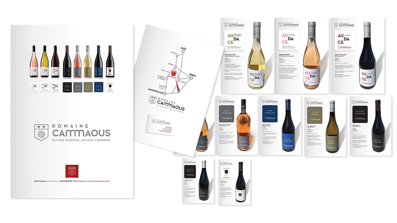 Domaine Cammaous – Brochure & catalogue