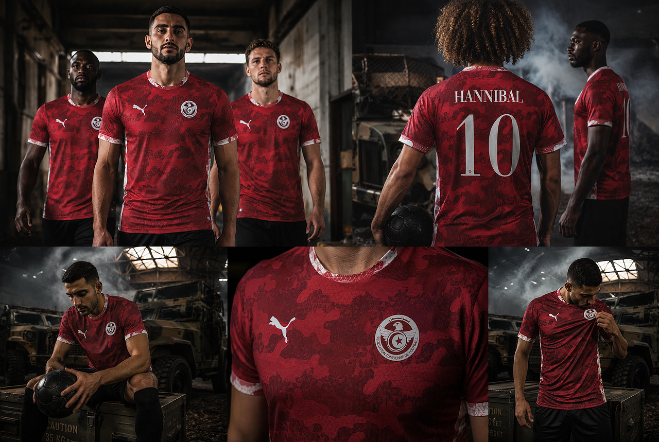 Concept de maillot - Tunisie