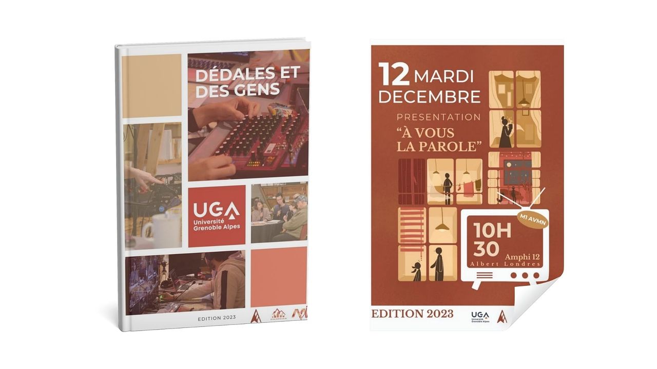 Affiche évènement "dédales et des gens"
