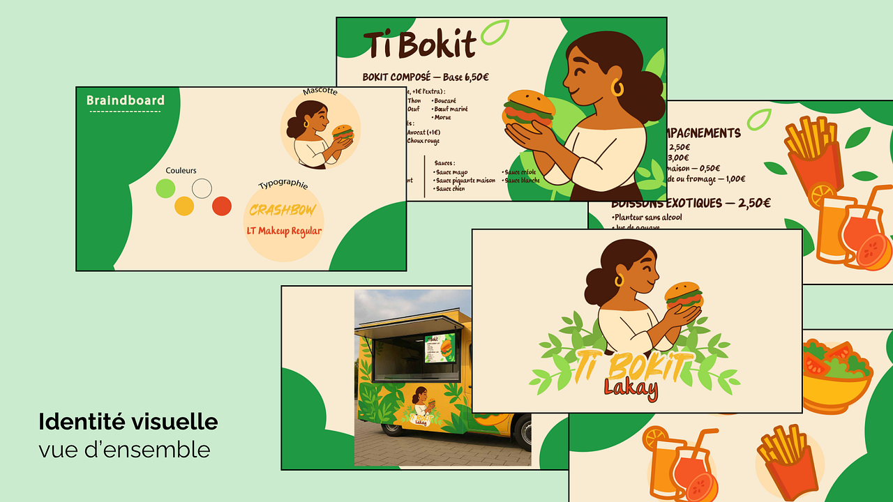 Ti Bokit Lakay – Identité visuelle