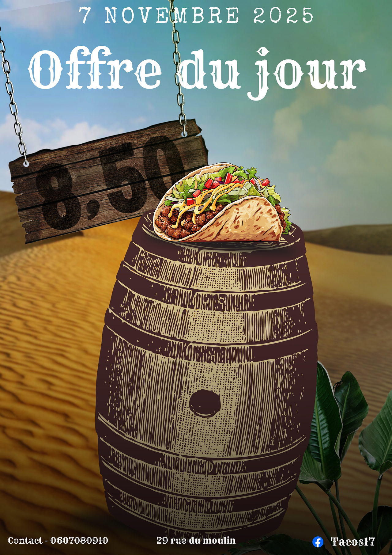 Affiche publicitaire