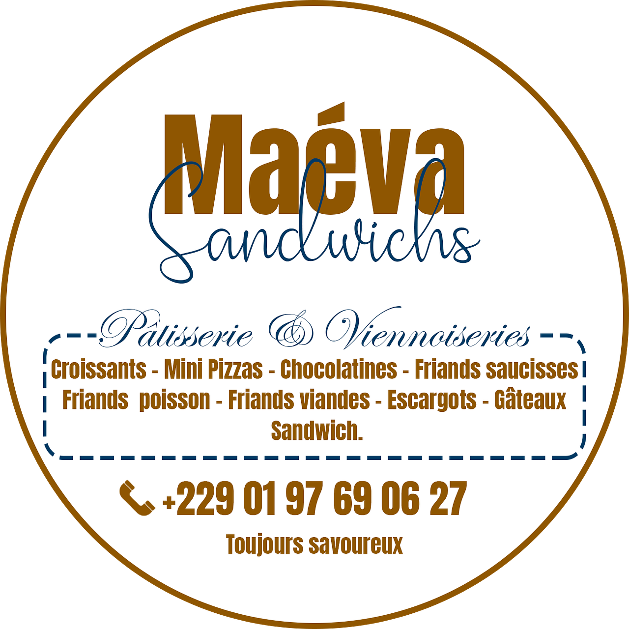 Etiquette de pâtisserie