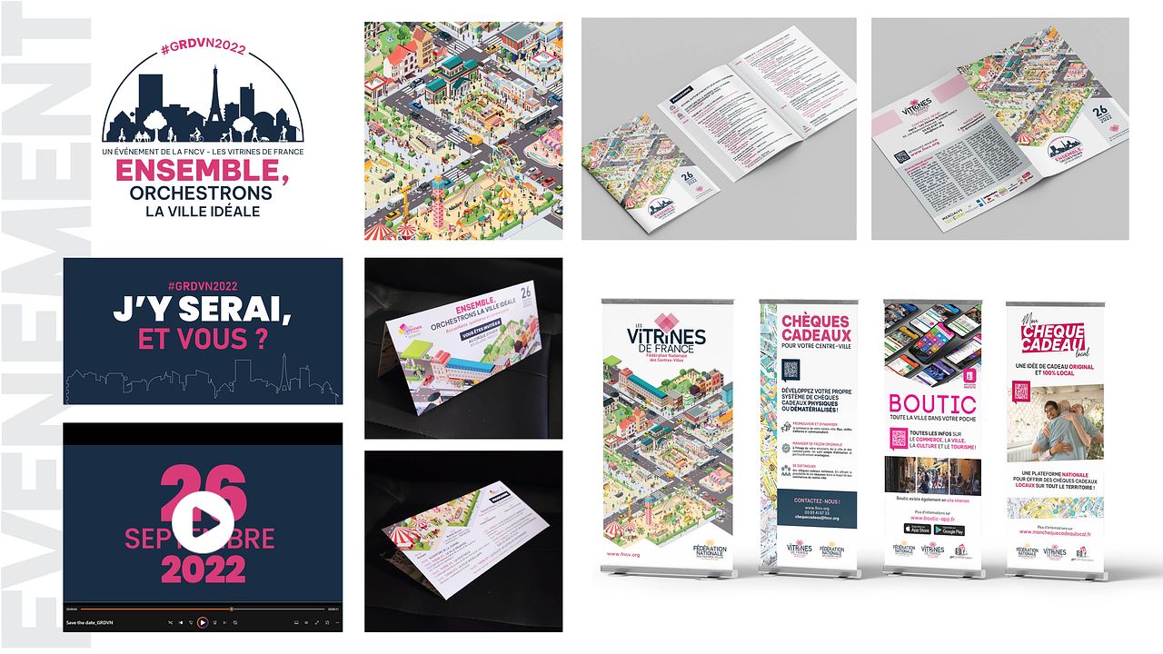 Graphisme événementiel - FNCV
