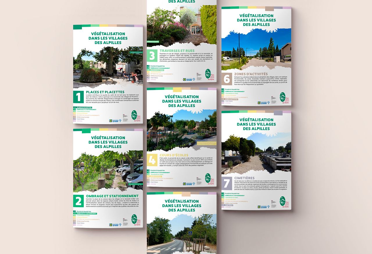 Fiches végétalisation - PNR Alpilles
