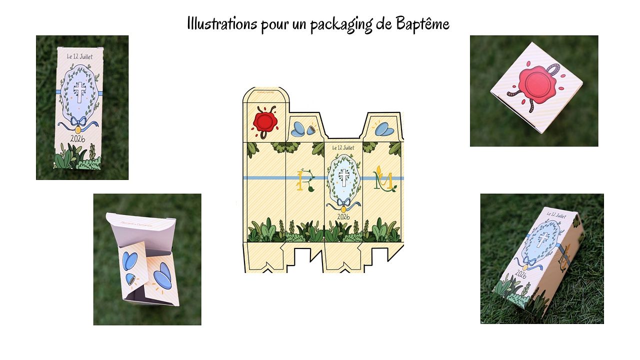 Packaging Baptême