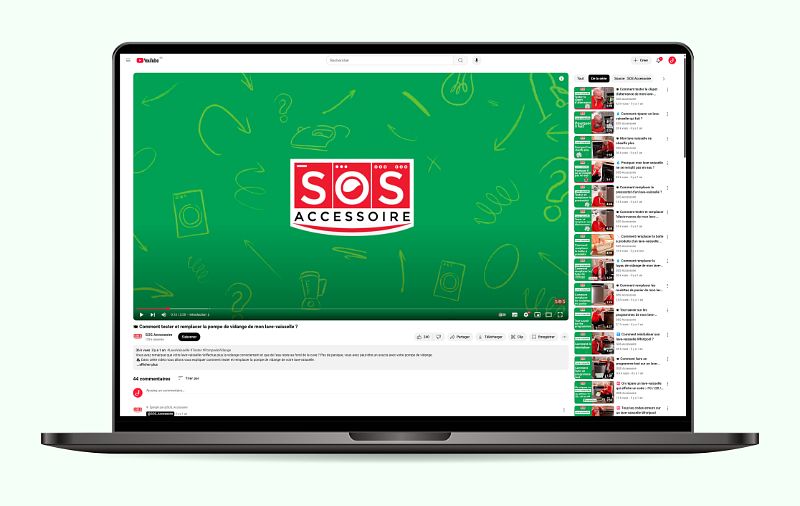 Habillage Youtube SOS Accessoire