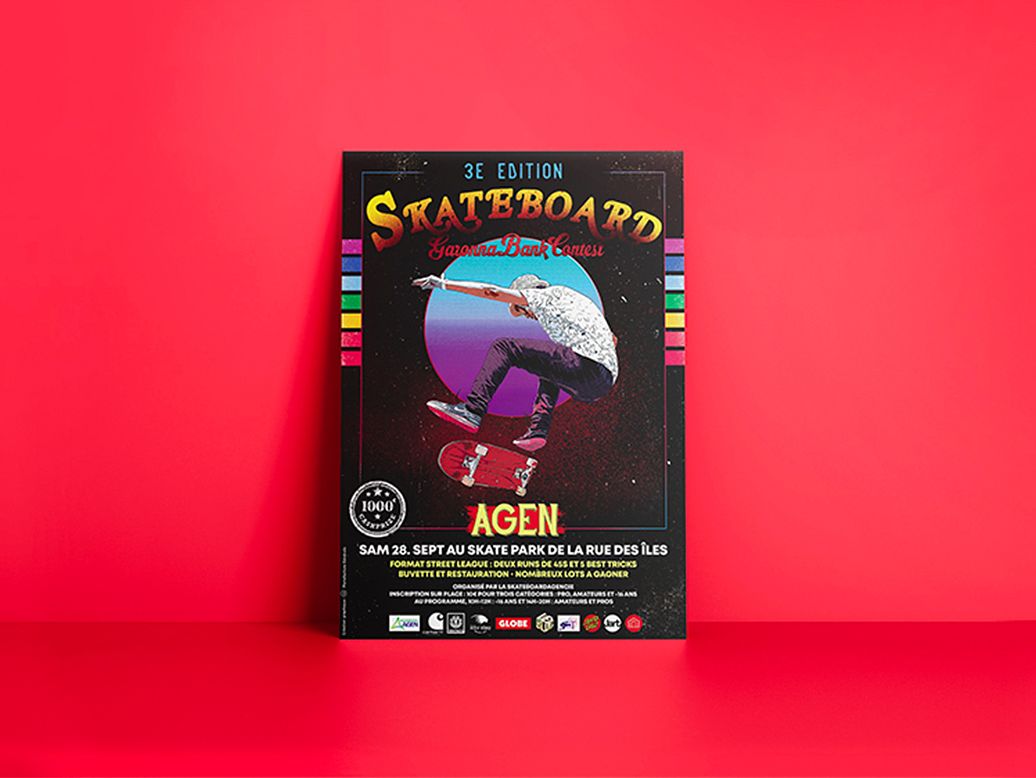 Affiche // Festival Skateboard 🛹