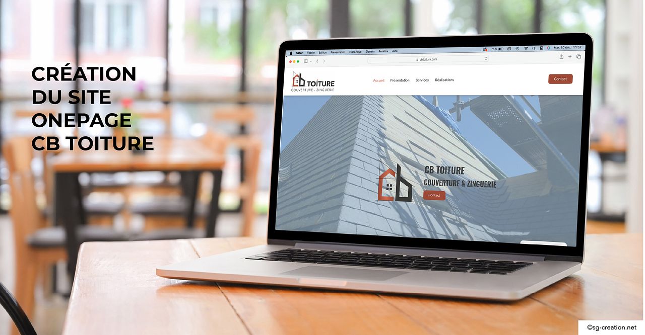 Creation site onepage