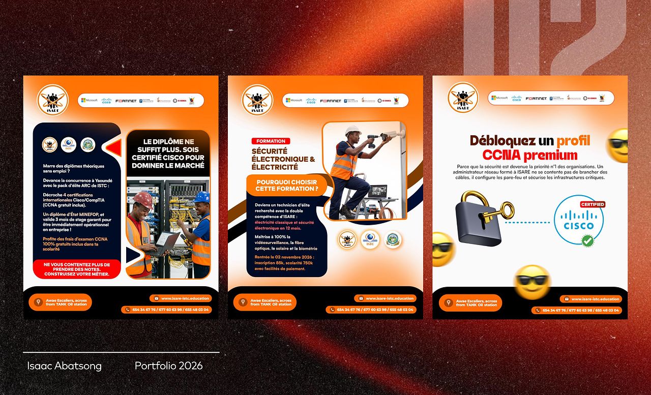 Pack de visuels pour ISTC Cameroun
