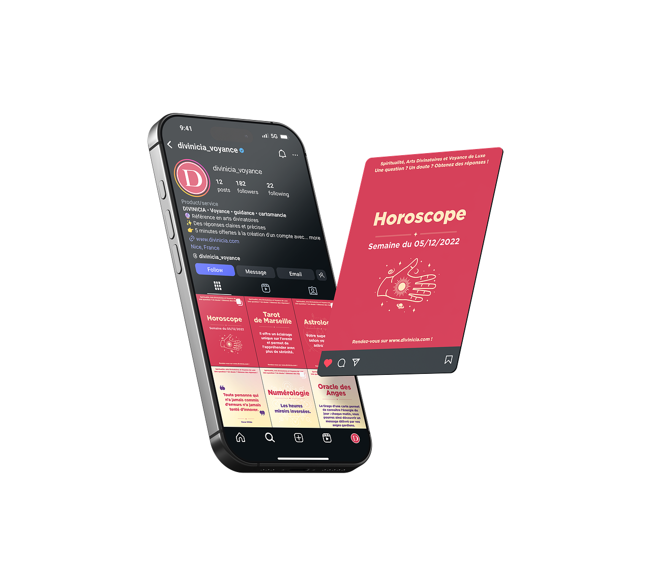 Templates Instagram – Voyance & Horoscope