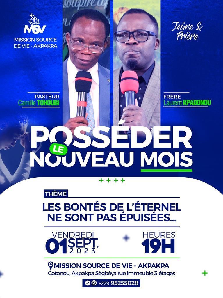 Moment de prière