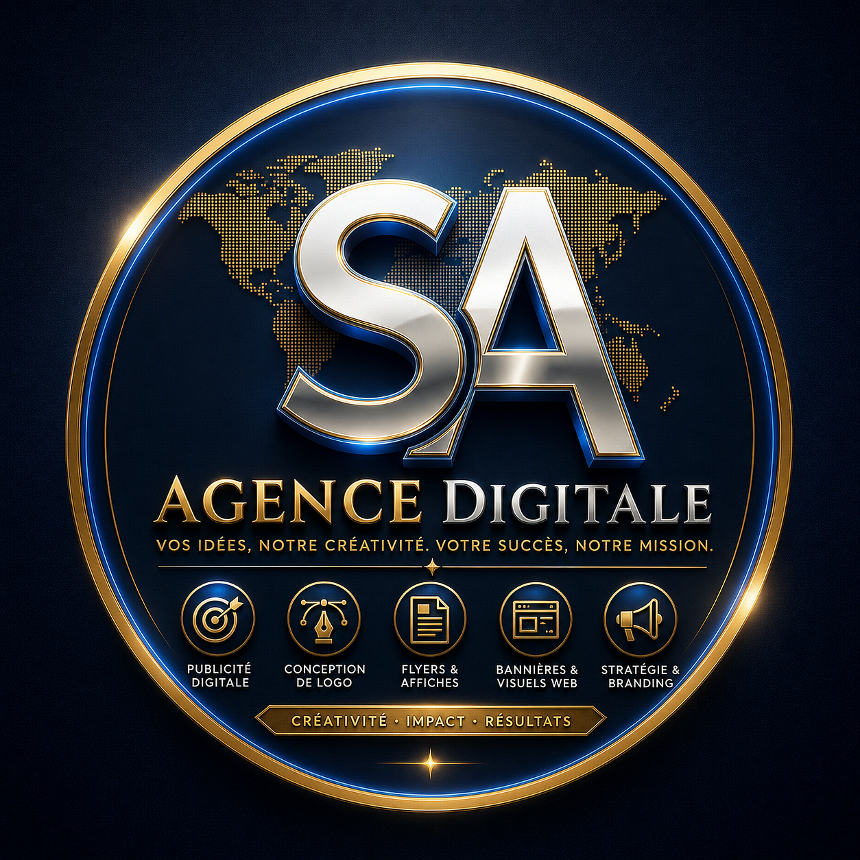 Création de Logos, Bannières et Publicités Premium