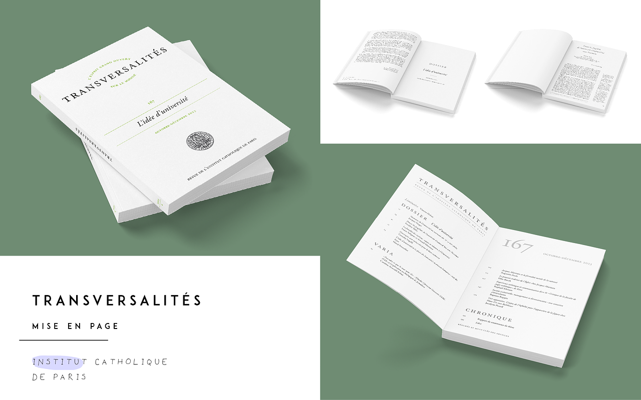 Mise en page d'une revue