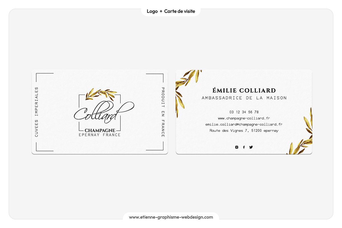 Colliard | Logo + Carte de visite