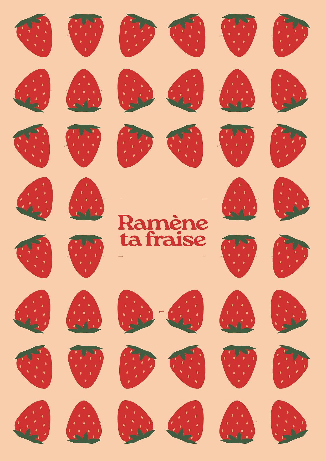 Affiche Ramène ta fraise