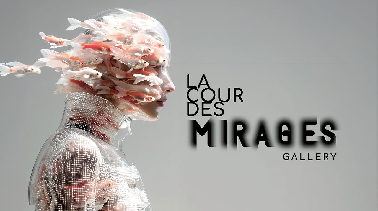 Branding de la Galerie d'art "La cour des Mirages"