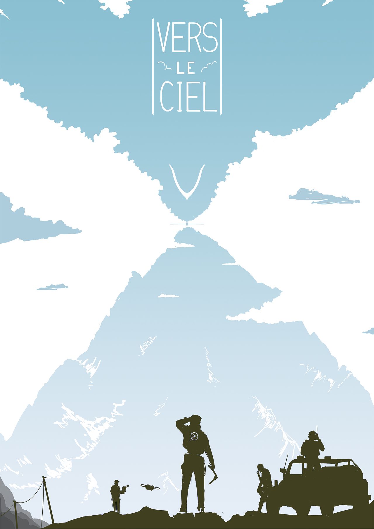 To the sky