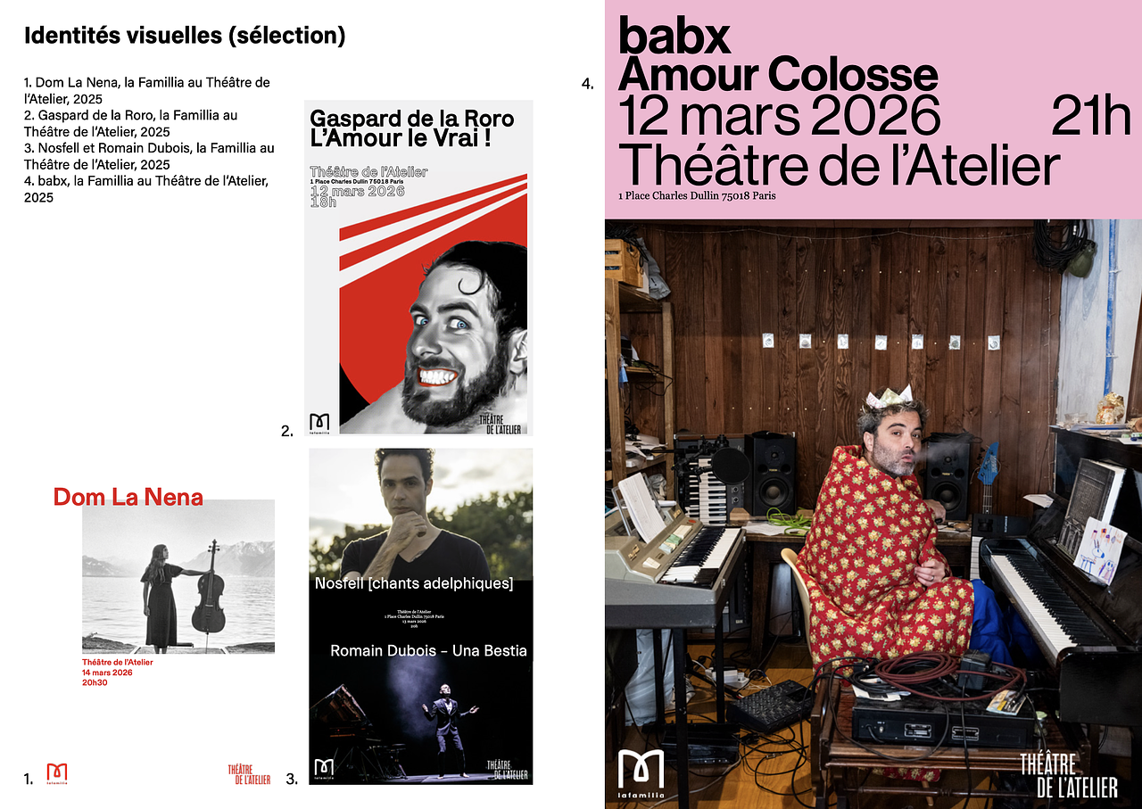 La Familia/Théâtre de l'Atelier