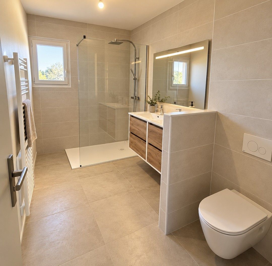 Photogrtaphie salle d'eau
