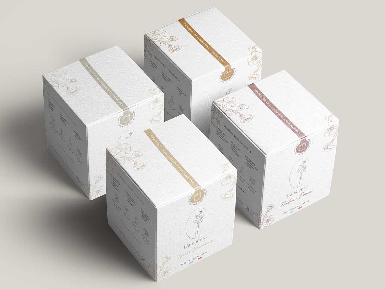 Packaging Bougie L'atelier C