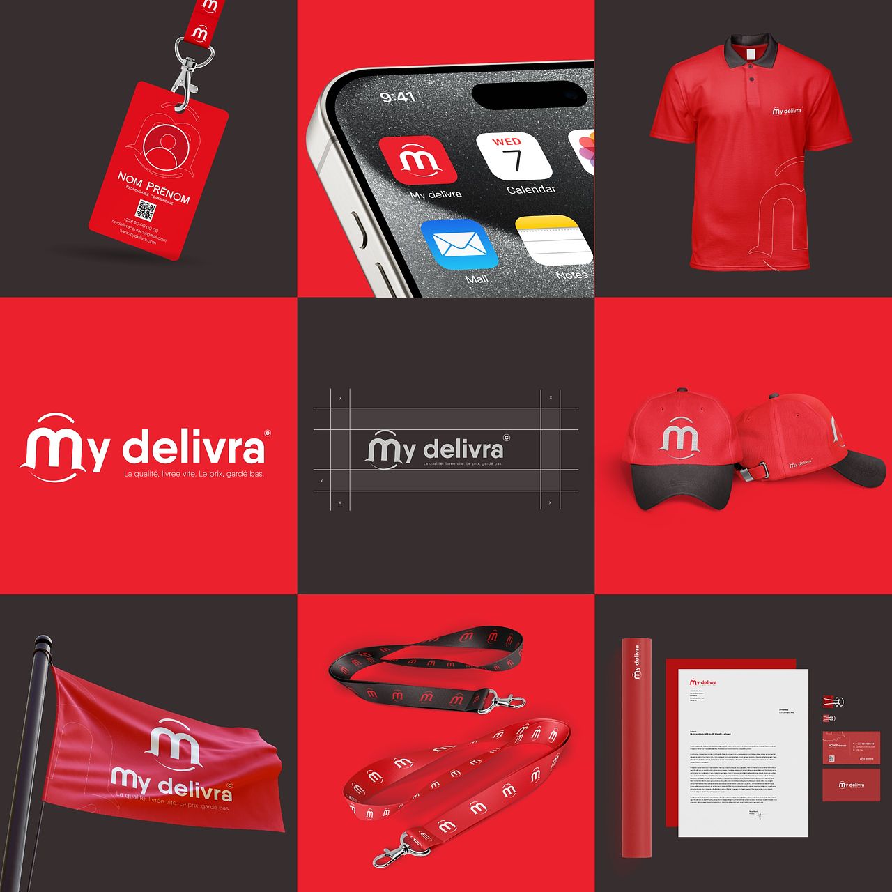 CHARTE GRAPHIAUE DE LA MARQUE MY DELIVRA