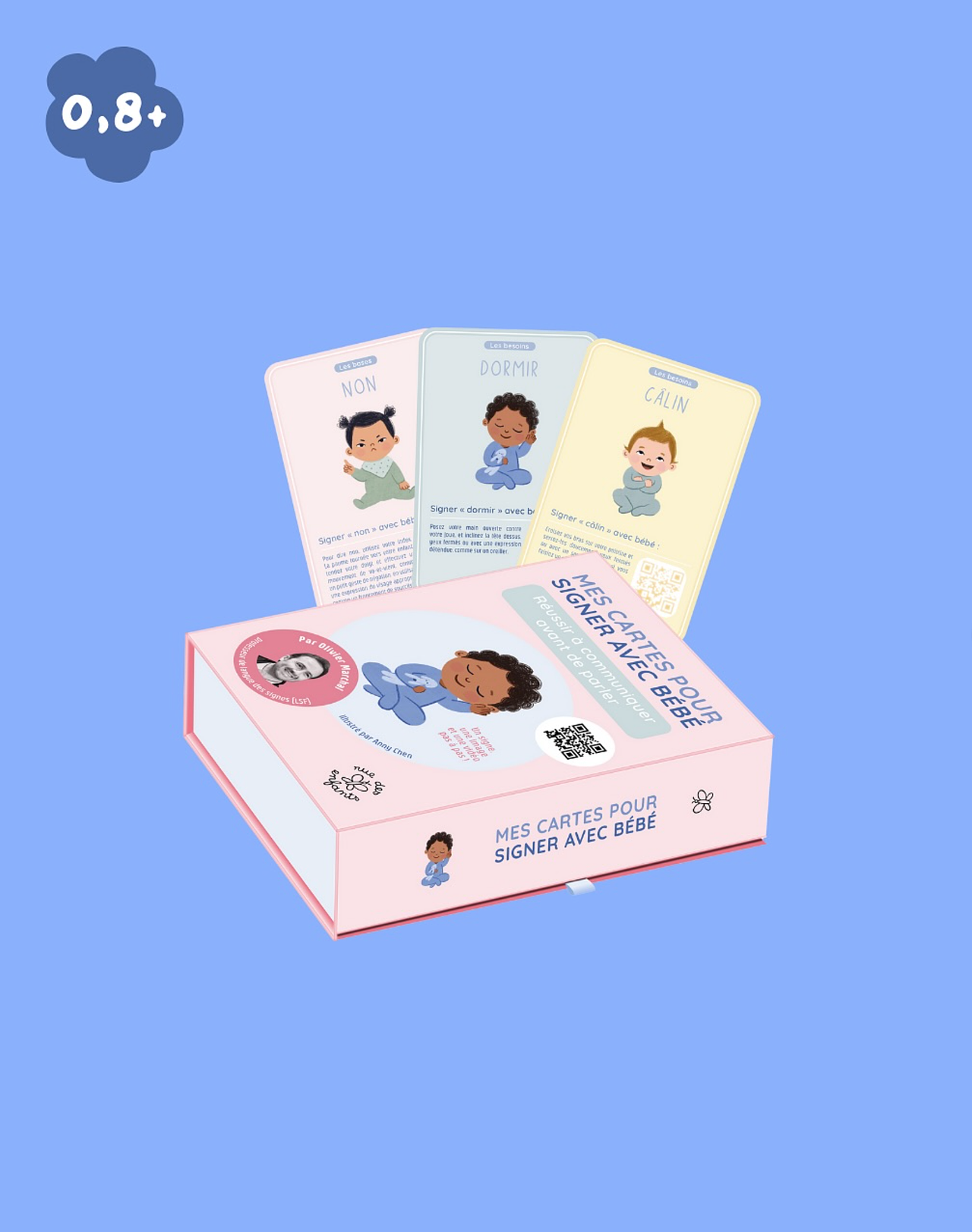 Coffret - signer avec bébé - rue des enfants