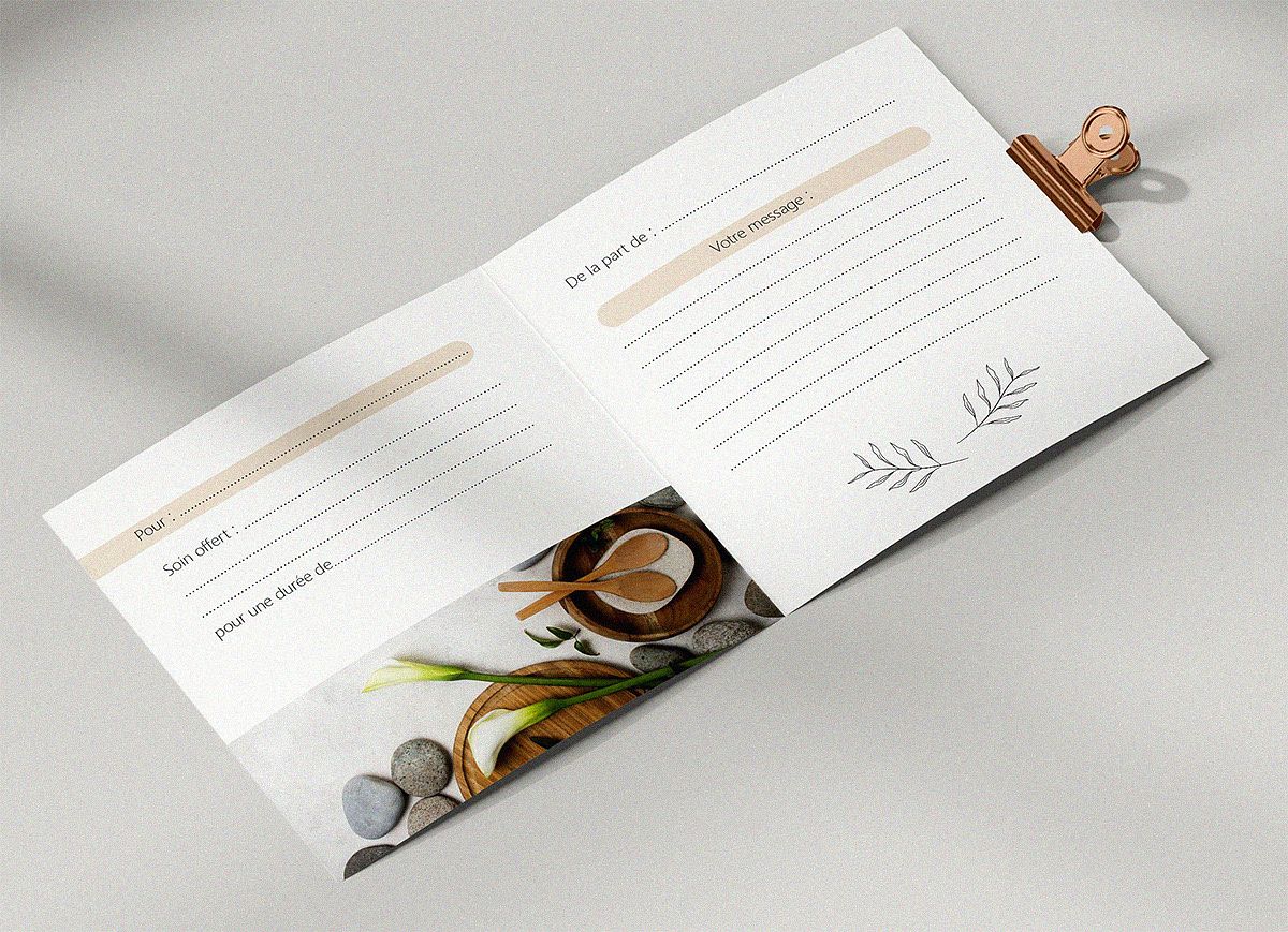 Carte cadeau Camélia Esthétique