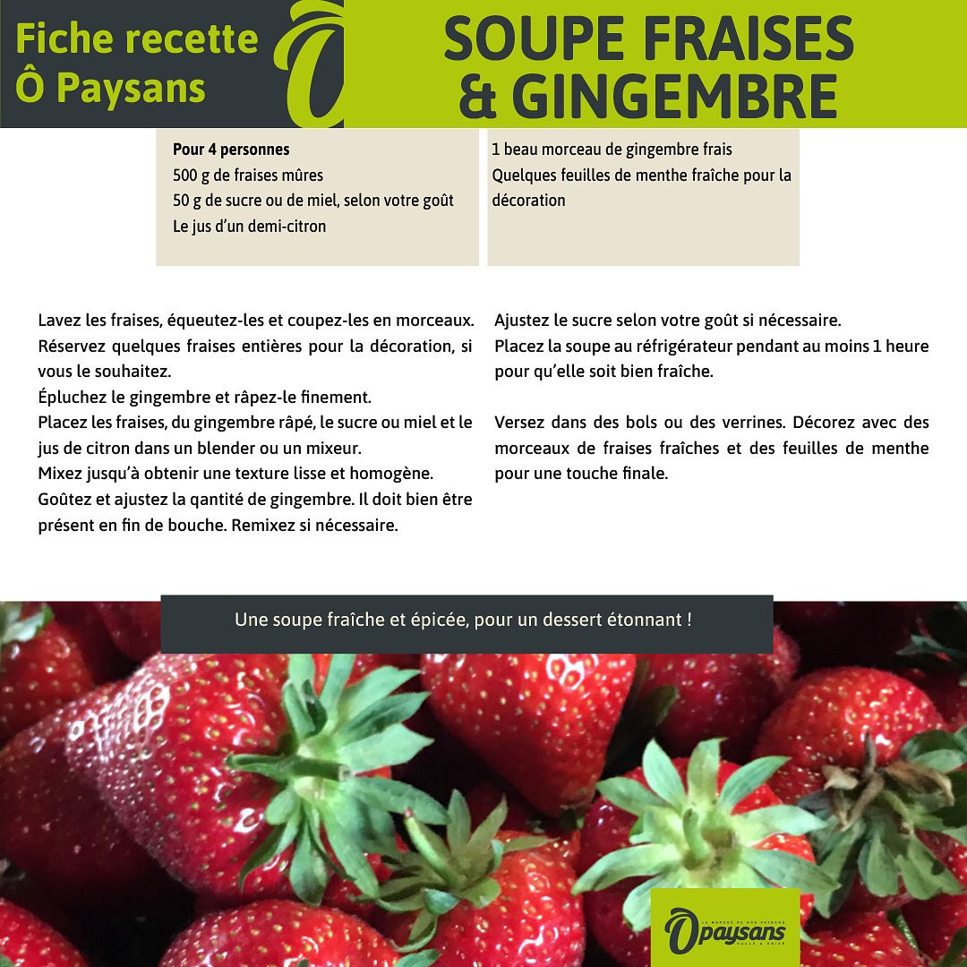 Fiche recette