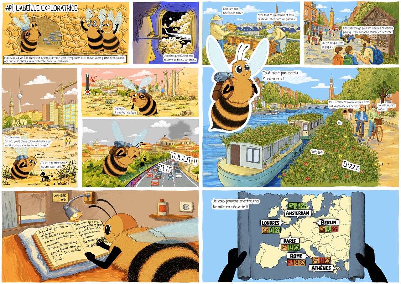Api, l'abeille exploratrice