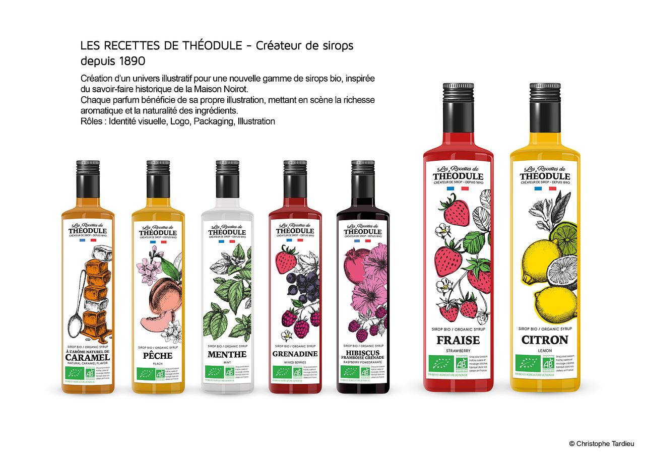 LES RECETTES DE THÉODULE - Créateur de sirops