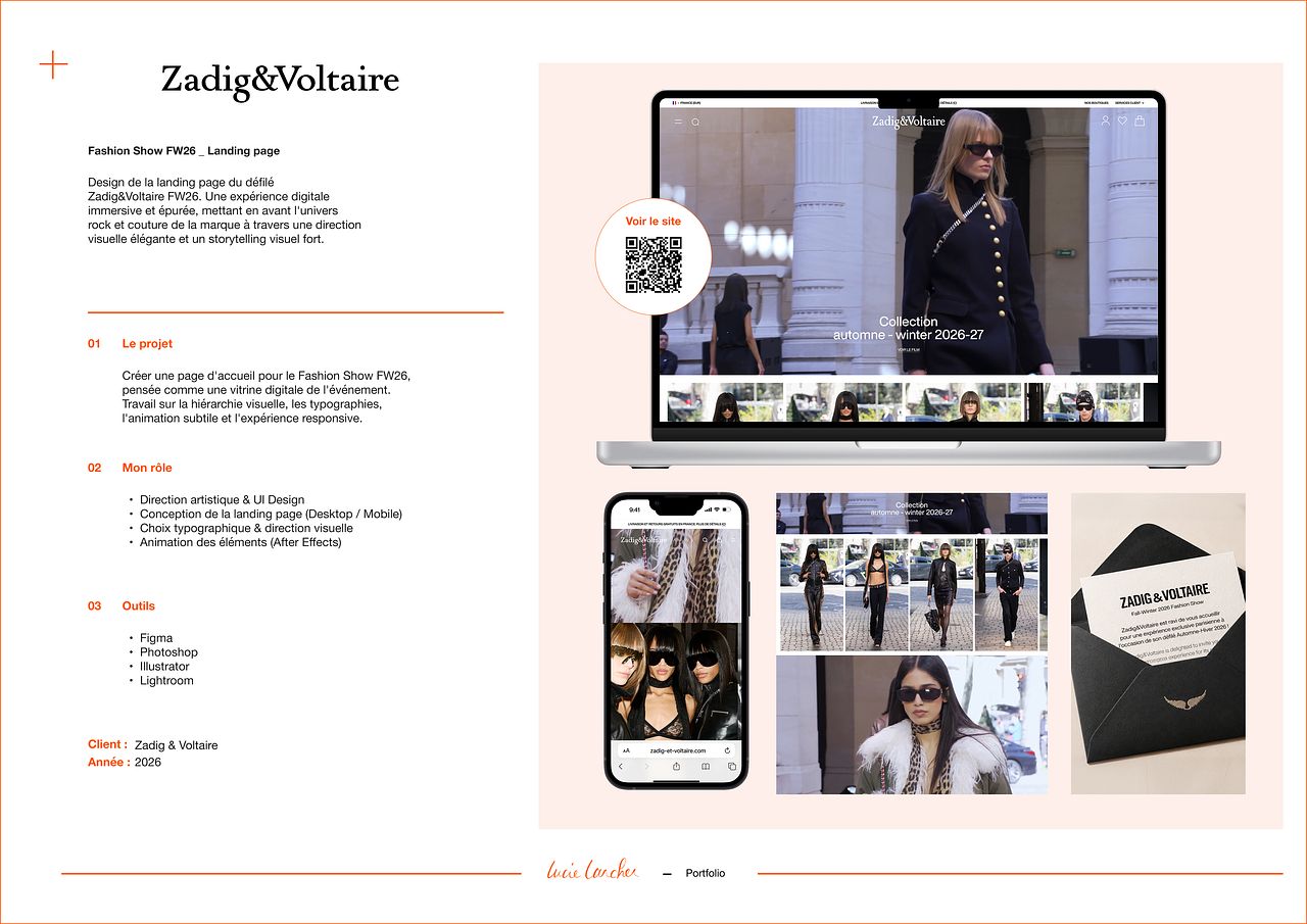 Fashion Show FW26 _ Landing page