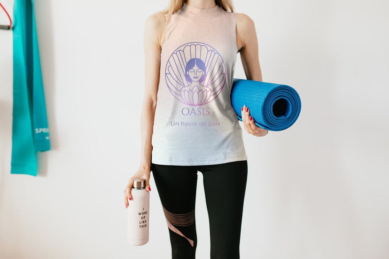 Branding in Situ — Espace Oasis Yoga (vue 2/5)