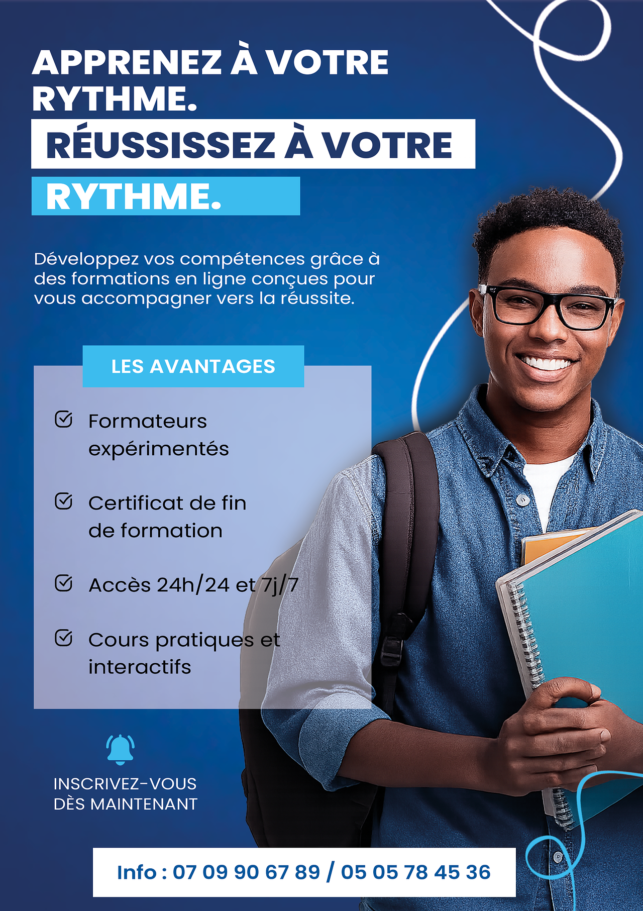 Affiche pour une école