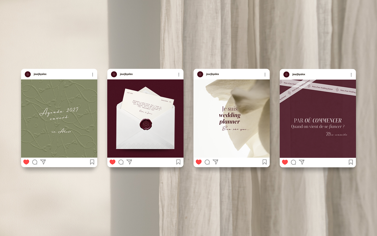 Jour J by Alex — direction artistique pour une wed
